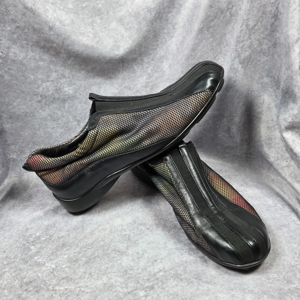 Espase Funky Futuristic Y2k Slip on Sneakers Size 7